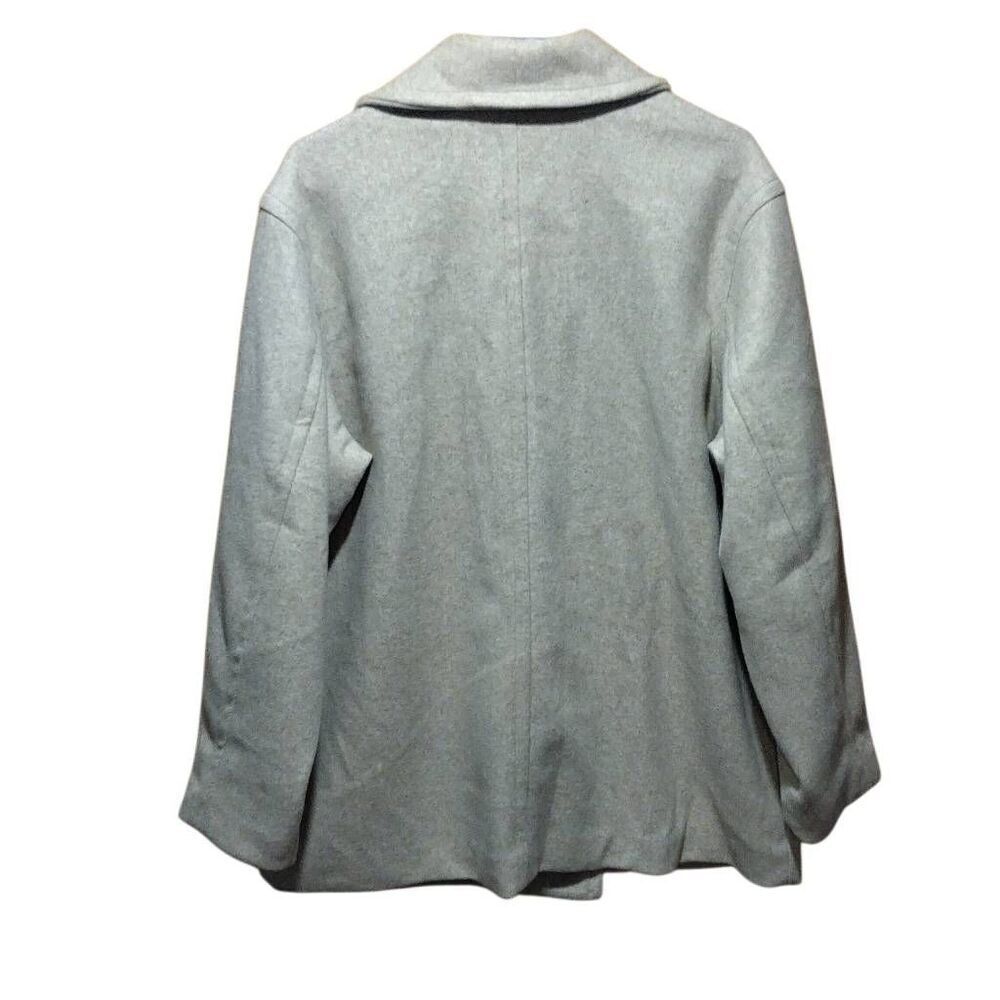 Old Navy Pea Coat Women's Size XL(Petite) Tan Double Breasted Button Pockets NWT - Picture 3 of 10